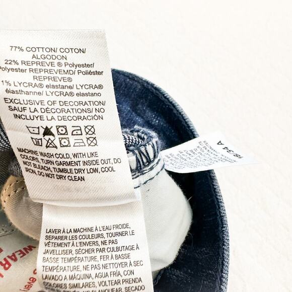 Lucky Brand Sweet Mid Rise Boot Cut Tab Pocket Denim Jeans Size 18 / 34A - Picture 5 of 8